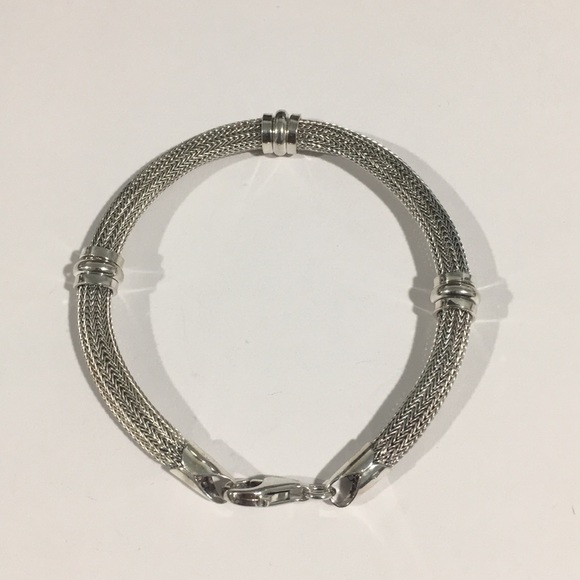 Jewelry - Sterling Silver Italian Mesh Rope Bracelet
